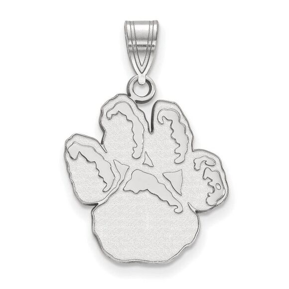 14k White Gold U. of Pittsburgh Large Pendant